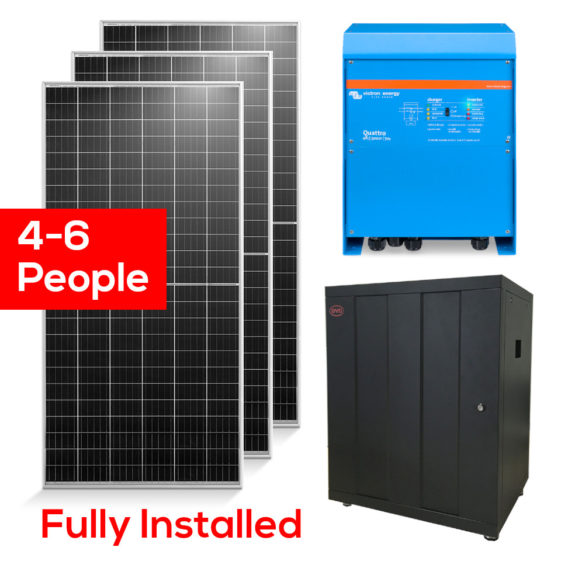 Large Family Home Off Grid Solar Package